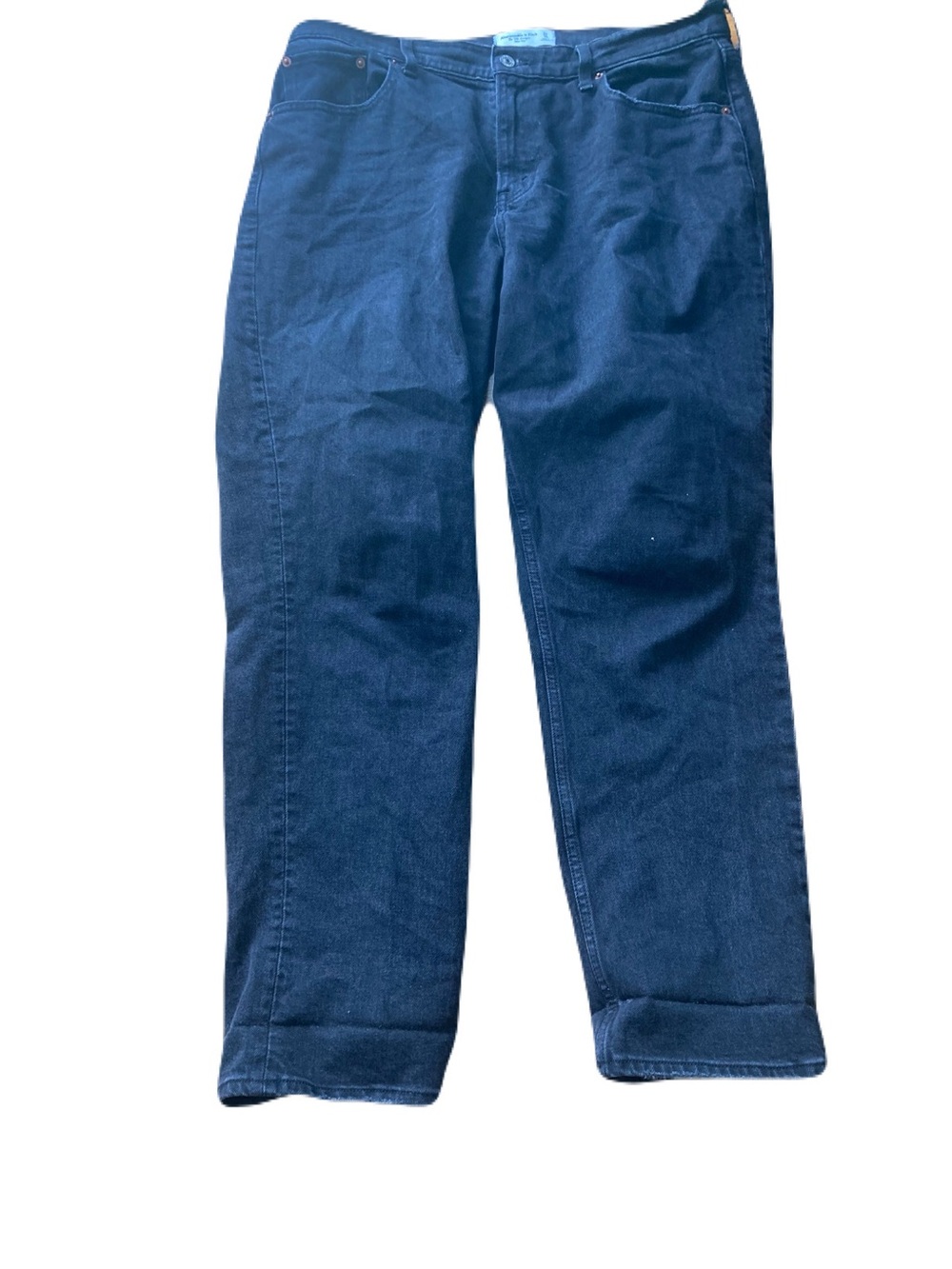 Abercrombie & Fitch Navy Blue Men's Chinos